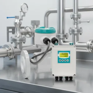 Magnetic Flow Meter Liquid Stainless Steel OEM Customizable High Accuracy (+ 0.5%) Flange Connection IP65 IP68 0.5 15m s Flow