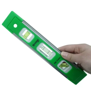 Magnetic Industrial Torpedo Level Shockproof 3 Bubble 45 90 180 Degree High Precision Aluminum Spirit Level High Accuracy