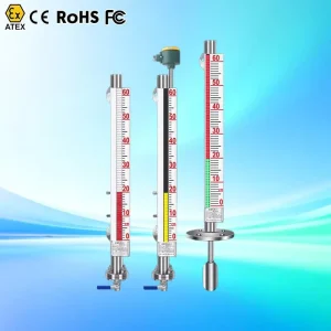 Magnetic Level Gauge Transmitter Sensor Level Transmitter Magnetic Float Gauge Industrial Water Level Indicator