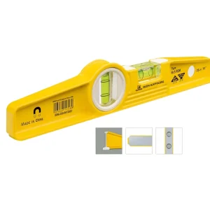 Magnetic Torpedo Spirit Level Model 81S Solid Cast Aluminum 0.5mm/m Accuracy