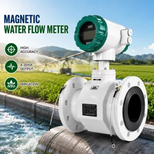 Magnetic Water Flow Meter for Irrigation High Accuracy 4-20ma Digital Water Electromagnetic Flow Meter Magnetic Flowmeter