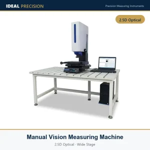 Manual 3D Optical Vision Measuring Machine HVM F Ultra High Precision Image Measuring Equipment