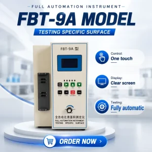 Manual Blaine Air Permeability Apparatus Specific Surface Area Tester High Accuracy Lab Equipment 220V