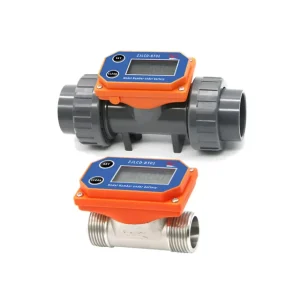 Manufacturer SEA ZJPVC SUS BT01 DN25 Battery Charged Turbine Flow Meter OEM 5% Accurate Measured 20 280L min IP68 Water Meter