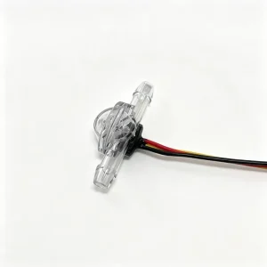 Manufacturer Stock Hall Effect Liquid Flow Sensor 5V Pulse Output 60-1000mL/min Flange Mounting Coffee Maker Purifier Dispenser