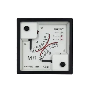 Manufacturers China 96mm Double Pointer Resistance Meter for Boat Use
