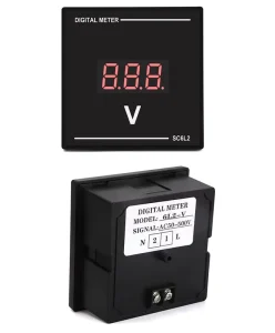 Manufacturers Supply Digital Power Meter AC Voltage and Current Frequency Meter with Three Display Combination Table