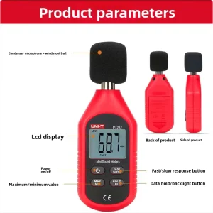 Master Distributor UNI T Mini Sound Level Meter UT353 and Temperature Meter UT300S China High Accuracy