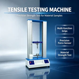 Material Tensile Tester Universal Testing Equipment for Metal Plastic Rubber Packaging Material Tensile Elongation Test