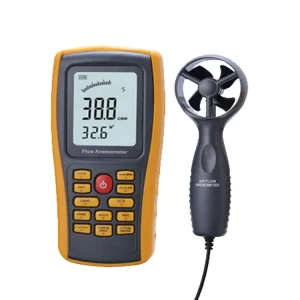 Max Min Reading Air Flow Ultrasonic Anemometer with Manual auot Power off