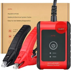 MaxiBAS BT506 Battery Tester for Automotive Battery Analyzer 6V-12V/5V Option Cranking Charging System Test Tool