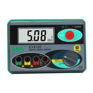 Measurement Range 20Ω~2000Ω Digital Ground Earth Resistance Ohm Tester Meter Instrument for Electric Power Telecommunications
