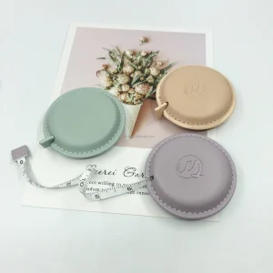 Measuring Tape 150 Cm Retractable Soft Sewing Tailor Leather Tape Measure With Logo Custom