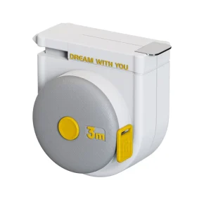 Measuring Tape 3m Steel and 1.5m Fiber with Automatic Lock Body Measuring Tape Tape Measure Leather