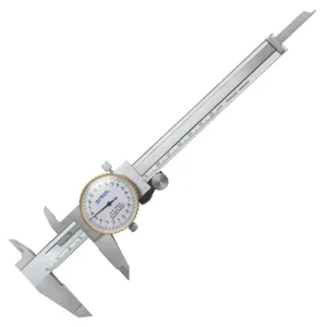 Measuring Tools Dial Vernier Caliper with Metal Housing Dial Caliper 0-150mm/0-6inch 0.02mm Caliper with Watch