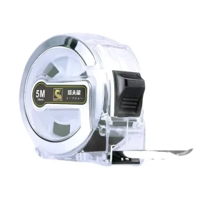 Measuring with High-precision Wear-resistant Stainless Steel Tape Measures of 5, 7.5, and 10 Meters