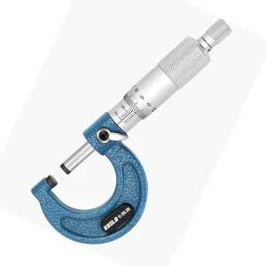 Mechanical Outside Micrometer 0-25-50-75mm Screw Micrometer Caliper for Industrial Outer Diameter Precision Measuring Use