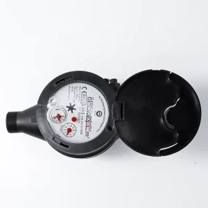 Mechanical Residential Multi Jet Direct Reading Dry Type Water Meter Class C R160 with AMR AMI HRI Plastic Body