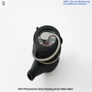Mechanical Water Meter Rotary Vane Pulse Remote Photoelectric Direct Reading Flow Meters for Residential Pipeline