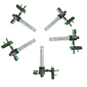 Medical Instrument Wall Type Oxygen Flowmeter With Chemetron Adapter