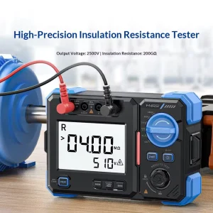 Megohmmeter Insulation Resistance Tester 100 500 2500V High Accuracy Digital OEM Customizable MRT1050