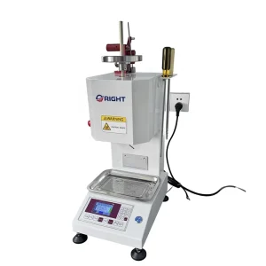 Melt Flow Index Tester for Mass and Volume Method Plastic Quality Control
