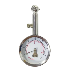 Metal Body Dial Tire Gauge Air Pressure Gauge for Tires
