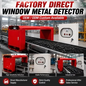 Metal Detector Machine Industrial Inspection Equipment Professional Metal Detector for Bulk Material Processing
