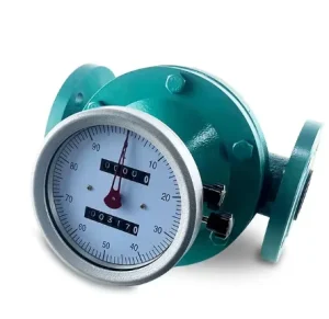 Metal Elliptical Gear Digital Flowmeter with Mechanical Cumulative Counter Reset Type OEM for Asphalt and Heavy Fuel Oil
