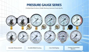 Metal Pressure Gauge Series Industrial Grade Quality Multiple Specifications Stable Reading