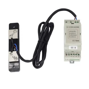 Meter Energy IoT Single Phase 400V 50A 800A DC Volt Amp Power Factor Din Rail Smart Electric KWh Energy Meter
