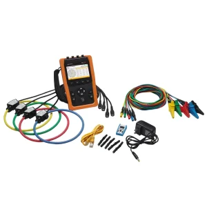 Mi550 Electric Energy Meter 3 Phase Power Quality Analyser Handheld Power Analyzer 32GB Data Logger