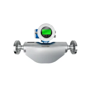 Micro Bend Pipe Coriolis Mass Flow Meter Stainless Steel Multi Medium Applications Food Beverage Oil Water Gas Air Liquid Flow