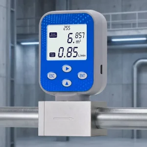 Micro Gas Thermal Mass Flow Meter Gas Flow Sensor Micro Mini Flow Meter for Gas Compressed Air Propane Oxygen