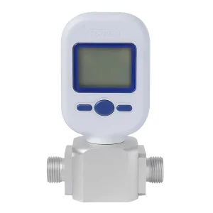 Micro Mass Flow Meter MF5700 Plastic Fluid Flow Sensor for Air Gas Water with LCD Display Thread Connection OEM Customizable