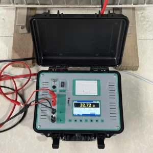 Micro Ohm Meter Low DC Winding Resistance Impedance Tester with 5mA 100mA 300mA 1A 10A Automatic Output Current