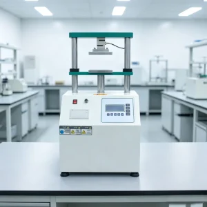 Microcomputer Control Paper Tube Pressure Resistance Tester Auto Return Save Test Data ISO 11093 9 Standard Equipment