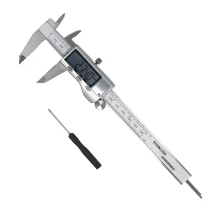 Micrometer 150MM 0.01MM 6 Inch LCD Display Metal Ruler Plastic Box Stainless Steel Electronic Digital Vernier Caliper