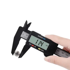 Micron Digital Vernier Caliper Carbon Fiber Outside Inside Depth Diameter Measure