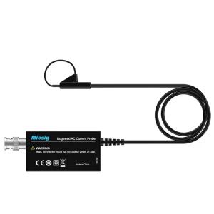 Micsig Rogowski RCP Series Oscilloscope Equipment BNC Interface AC Current Probe 2Hz Bandwidth 30MHz Accuracy 2% Peak Current