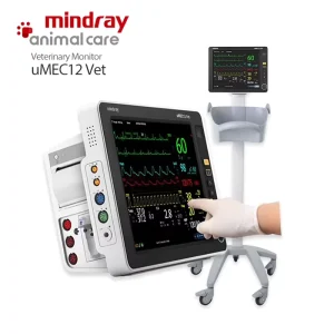 Mindray UMEC12 Vet 12.1 Inch ICU Multi Parameter Vet Monitor Veterinary Portable Vital Signs Cardiac Monitor