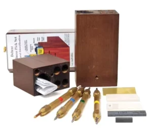 Mineral Mohs Scale Hardness Picks Portable Hardness Tester 1~10 Degrees Pencil