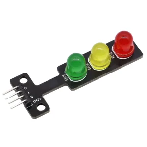 Mini 5V Traffic Light LED Display Module for Arduino Red Yellow Green 5mm LED RGB Traffic Light for Traffic Light System Model