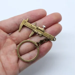 Mini Adjustable Vernier Caliper Keychain