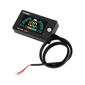 Mini Battery Tester DC 8-100V LCD Digital Color Display Voltmeter Car Voltage Meter Portable Battery Tester