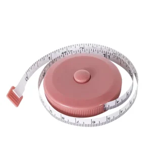 Mini Blue ABS Plastic Rolling Tape Measure 1m 2m 1.5m Imperial (Inch) Auto Lock Retractable Custom Logo Accepted