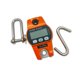 Mini Crane Scale 300kg Aluminum Alloy Industrial Hanging Scale LCD Display Portable Electronic Hanging Scale
