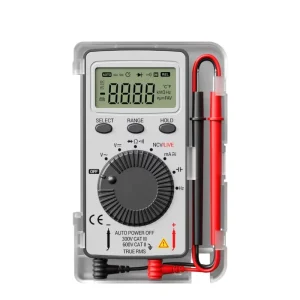 Home Use Digital Multimeter with 4-Digit Display Auto Power Off Essential Tool for Basic Electronic Repair and Maintenance