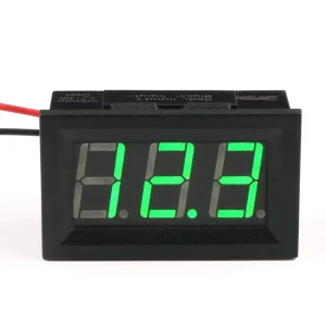 Mini Digital Voltmeter DC 4V 30V 0.36 Inch Two-Wire Mini Digital Voltmeter Voltage Tester Meter