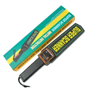 Mini Hand Held Plastic Metal Detector 9V Rechargeable Battery High Sensitivity Wide Scanning Area for Industrial